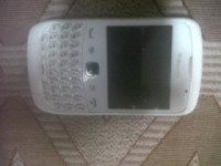 White BlackBerry Curve 9300