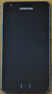 Black Samsung Galaxy S2 I9100G