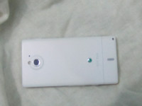 White Sony Xperia sola