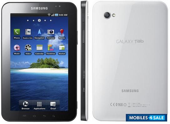 White Samsung Galaxy Tab P1000