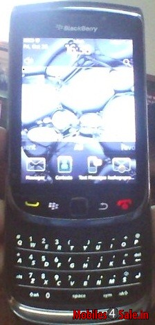 Black BlackBerry Torch 9810