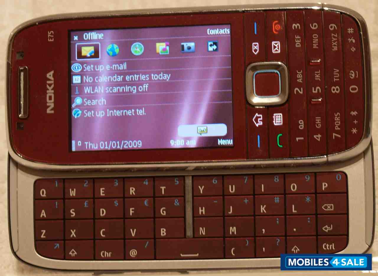 Red Nokia E75