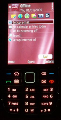 Red Nokia E75