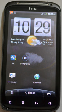 Black HTC Sensation