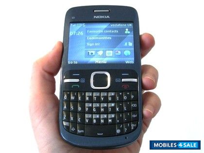 Blue Nokia C3