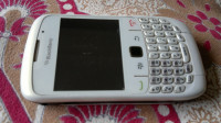 White And Black BlackBerry Curve 8520