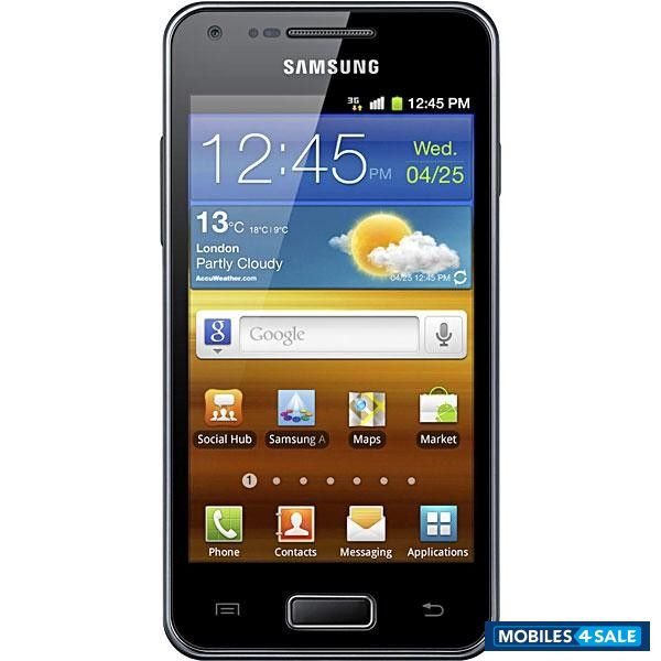 Black Samsung Galaxy S Advance I9070