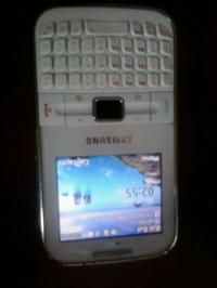 White Samsung Duos