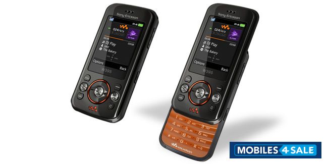 Black Sony Ericsson W395