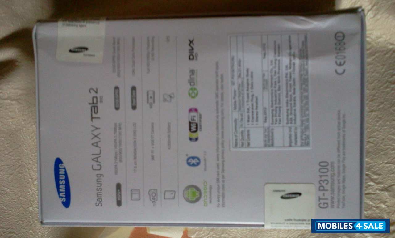 Titanium Silver Color Samsung Galaxy Tab2 GT-P3100