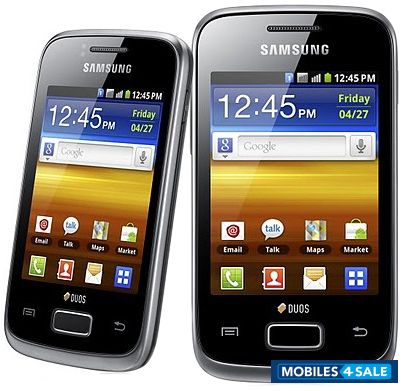 Strong Black Samsung Galaxy Y Duos S6102