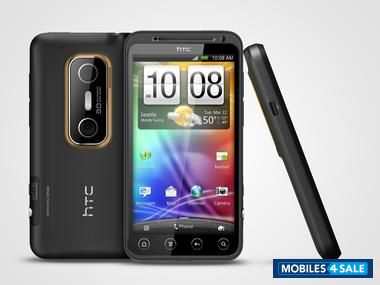 Black HTC EVO 3D