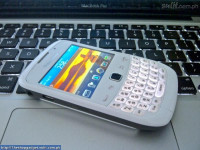 White BlackBerry Curve 9300