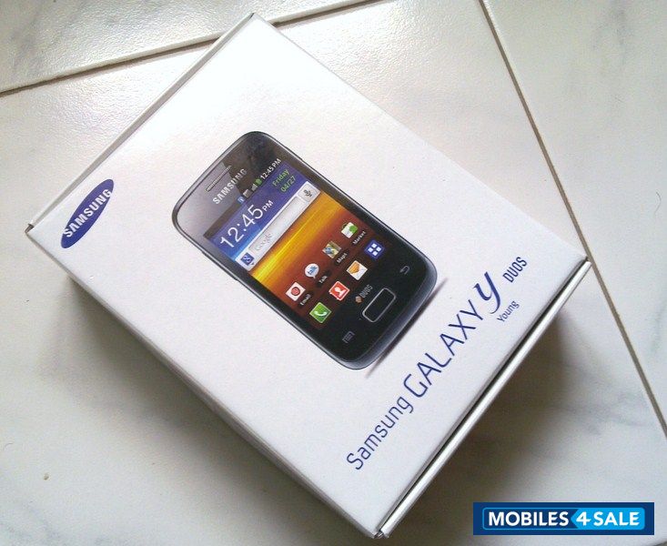 Black Samsung Galaxy Y Duos S6102