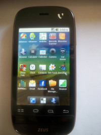 Black-bronze Videocon  zeus v7500