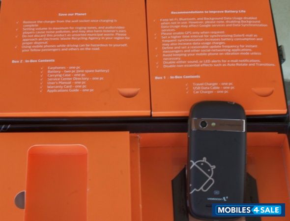 Black-bronze Videocon  zeus v7500