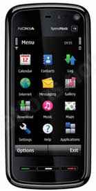 Black Nokia XpressMusic 5800