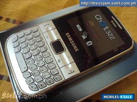 Silver Samsung Chat 322