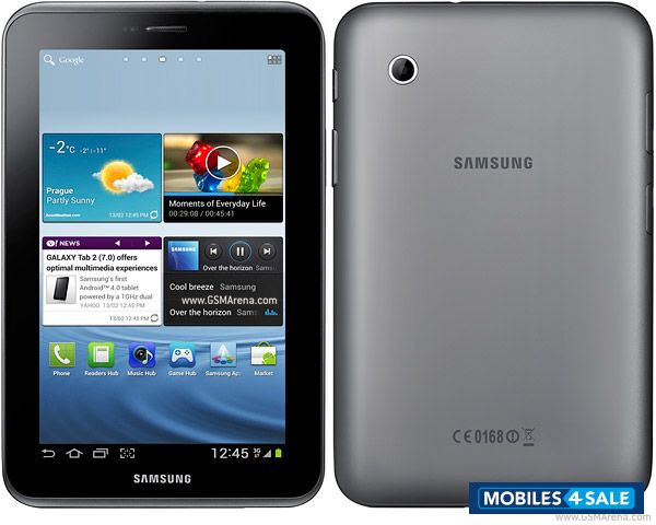 Gray Samsung Galaxy Tab2 GT-P3100
