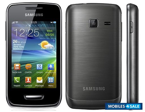 Black Samsung Wave Y