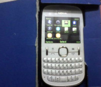 White Nokia Asha 200