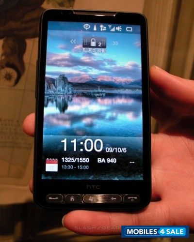 Black HTC  HD2