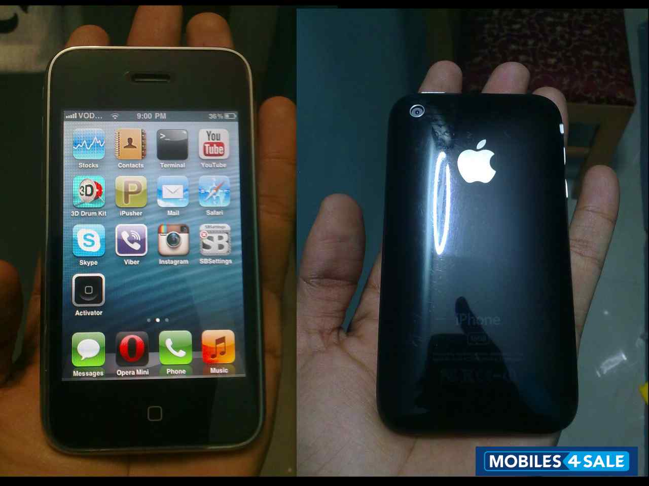 Black Apple iPhone 3G