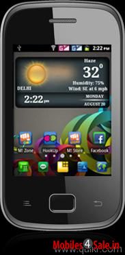 Black Micromax A25