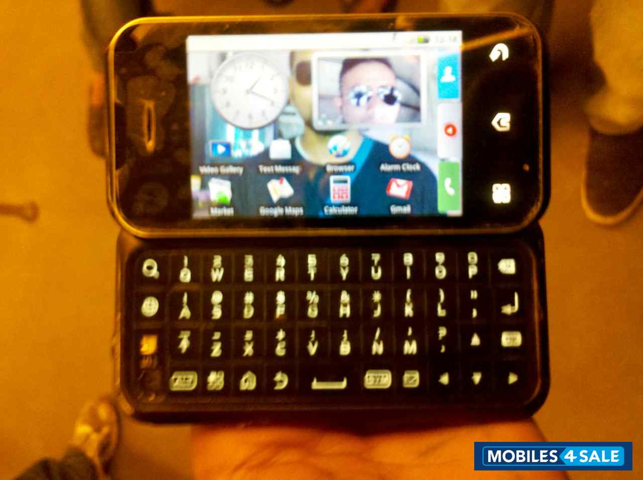 Black Motorola Backflip Black Motorola Backflip