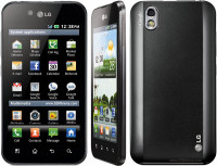 Black LG Optimus Black