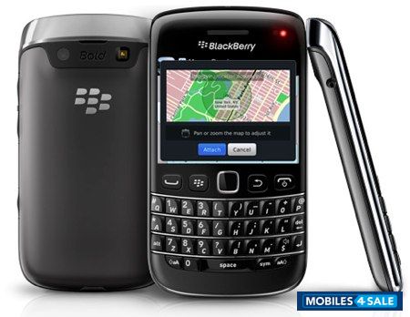 Black BlackBerry Bold 9790
