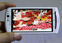 White Sony Xperia neo V