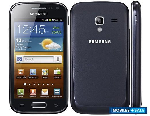 Black Samsung Galaxy Ace Duos