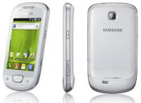 White Samsung Galaxy Mini S5570