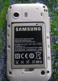 White,additional 4 Colour Also Samsung Galaxy Y Color Plus S5360