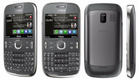 Dark Grey With Silver Nokia Asha 302