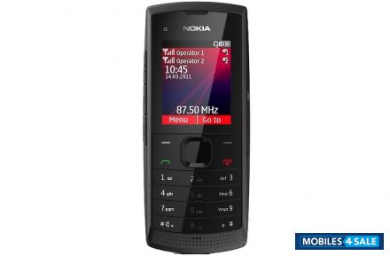 Black Red Nokia X1-01