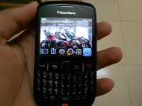 Black BlackBerry Curve 8530