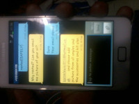 White Samsung Galaxy S2 I9100G