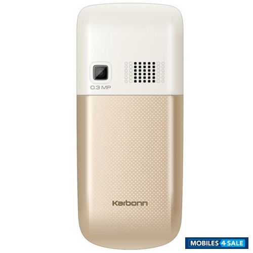 Golden White Karbonn K102 Plus