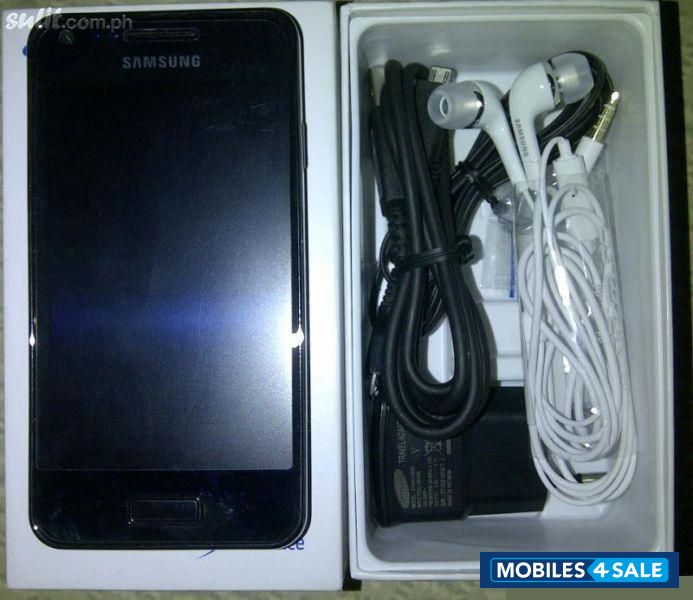 Metallic Black Samsung Galaxy S Advance I9070