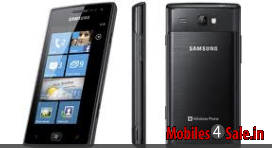 Black Samsung Omnia W