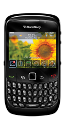 Black BlackBerry Curve 8520