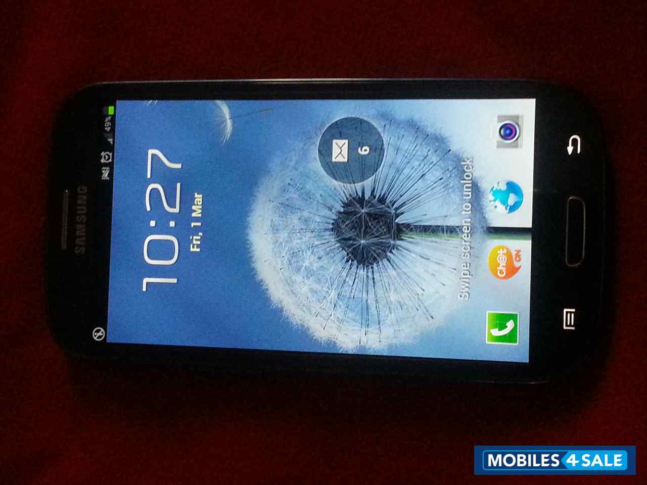 Pebble Blue Samsung Galaxy S3