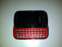 Black Nd Red Samsung Corby Plus
