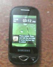 Black Nd Red Samsung Corby Plus