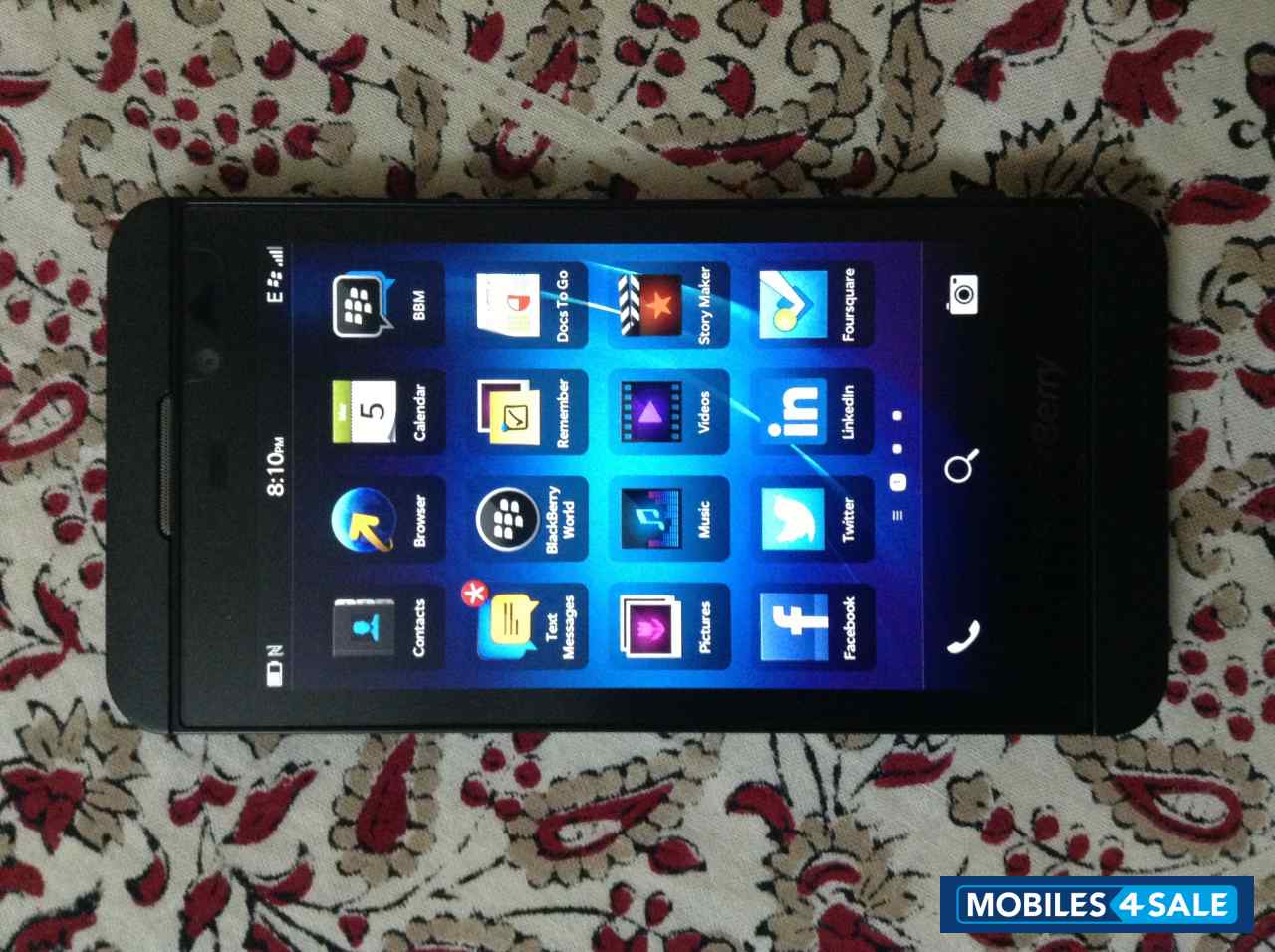 Black BlackBerry Z10