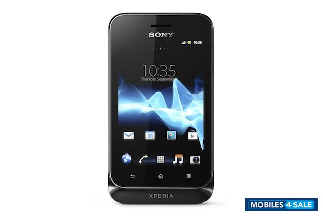 Black Sony Xperia tipo dual