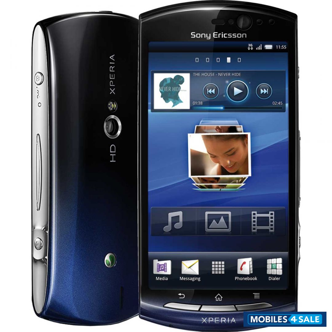 Blue Gradient Sony Ericsson Xperia neo V