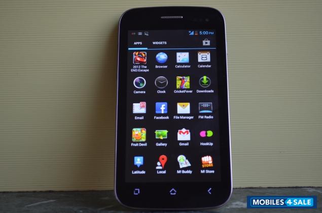 Black Micromax Canvas 2 A110